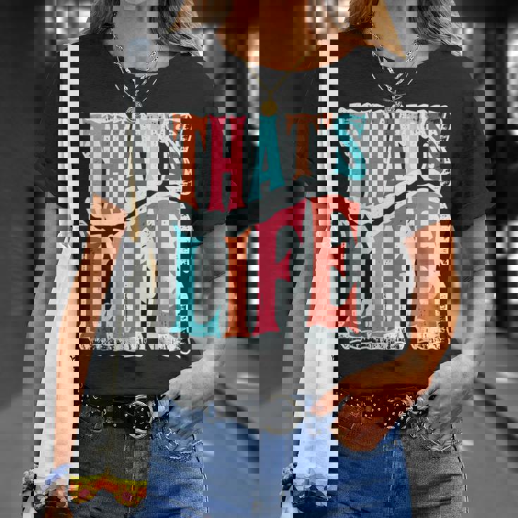 That Is Life Retro Groovyintage Tシャツ 彼女への贈り物