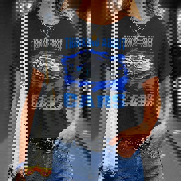 Thinking About Cars スー スポーツカー エキゾチック コンセプト ボーイズ Tシャツ 彼女への贈り物