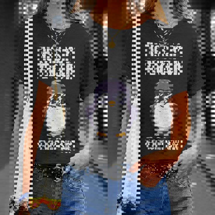 This Is My Penguin パジャマ シャツ キッズ ボーイズ ペンギン好き Tシャツ 彼女への贈り物