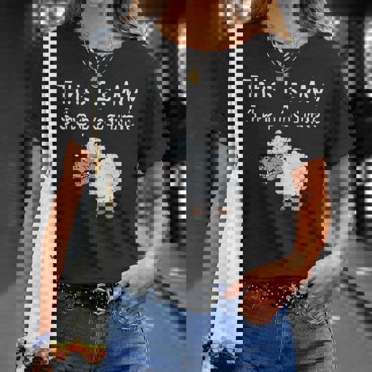 This Is Myheep Costume 羊の皮を被った狼 面白い羊 Tシャツ 彼女への贈り物