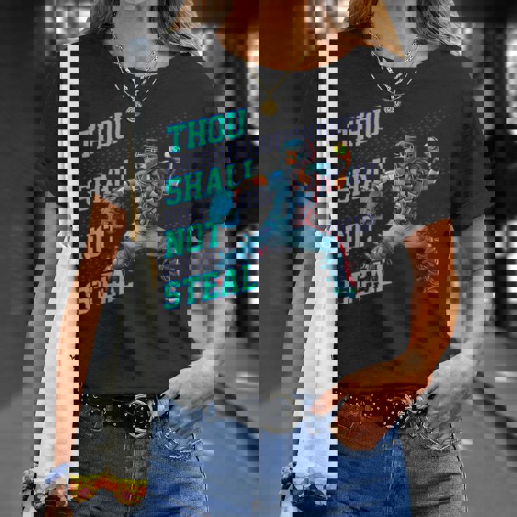 Thouhall Notteal Girls ソフトボールキャッチャー選手名言 Tシャツ 彼女への贈り物