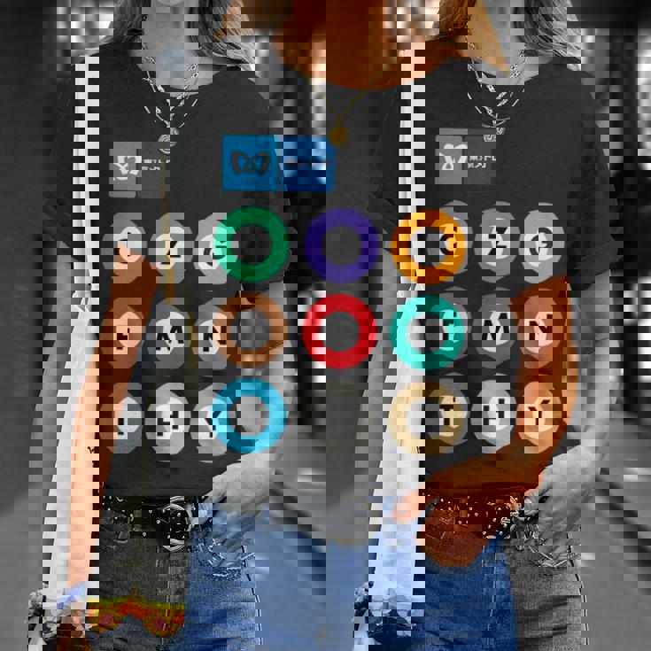 The Tokyo Metro Tシャツ 彼女への贈り物