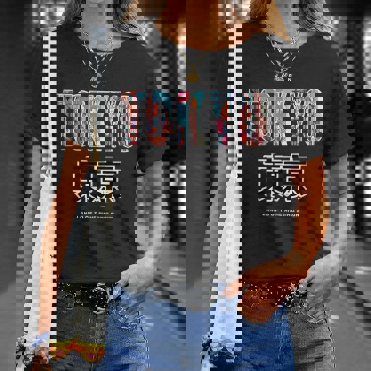Tokyo 朝日の国日本スタイルグラヒック Tシャツ 彼女への贈り物