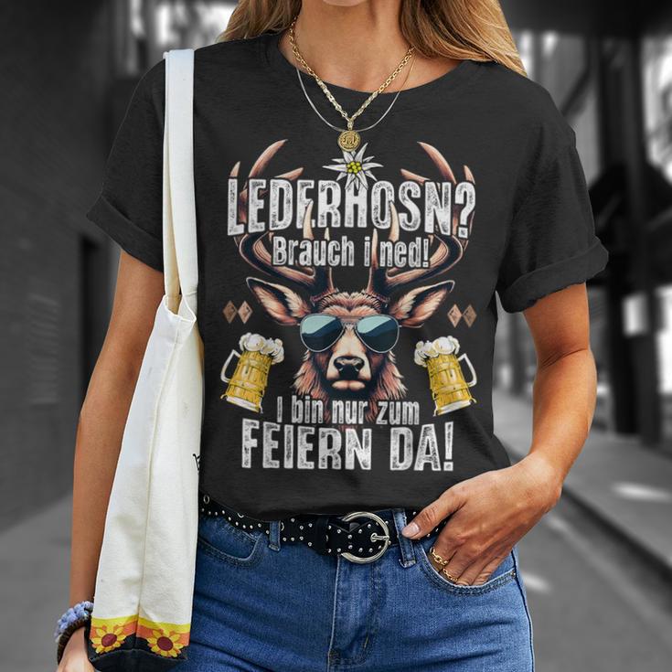 Traditional Leather Trousers Suitable For Oktoberfest S T-Shirt Geschenke für Sie