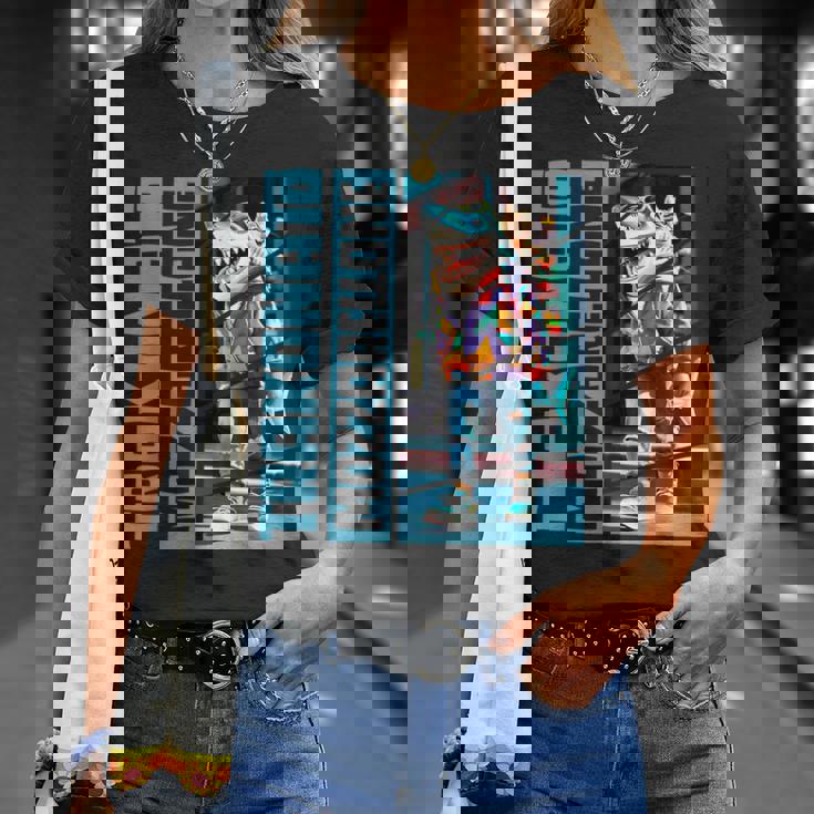 Trakonato Mozzarellone ブレインレッドトララサメ 面白い Tシャツ 彼女への贈り物