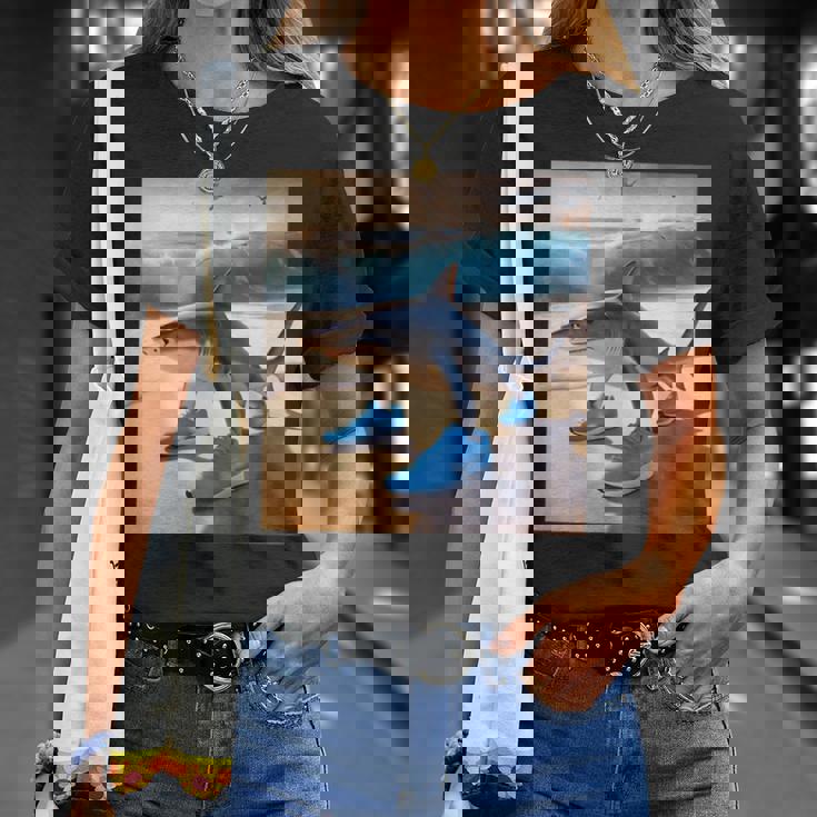 Tralalero Tralala ファニージェネレーションアルファシャークミーム Tシャツ 彼女への贈り物