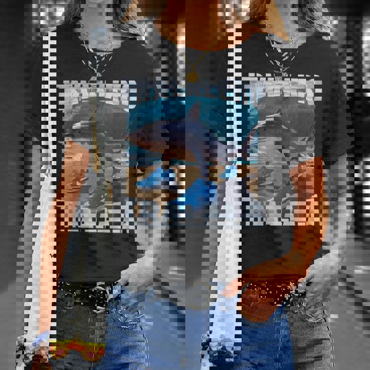 Tralalero Tralalahark Meme イタリアンブレインロットtシャツ Tシャツ 彼女への贈り物