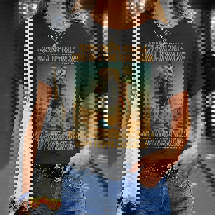 Trippa Troppa Tralala Ai モンスター イタリアン ブレイン ロート キッズ ボーイズ Tシャツ 彼女への贈り物