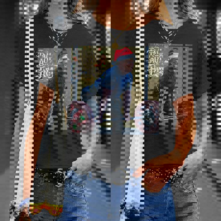 Trump Its All About The Form デッドリフティング ワークアウト クリスマス Tシャツ 彼女への贈り物