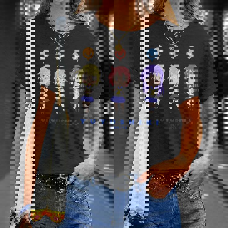 Tvアニメ「ゆゆ式」10周年記念 ＜ちびキャラデフォルメ＞ Tシャツ 彼女への贈り物