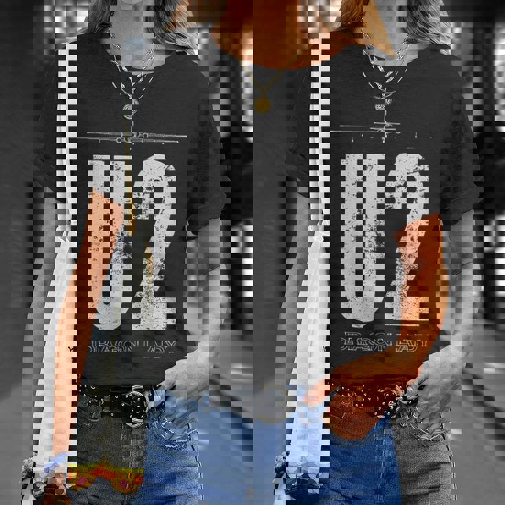 U-2 ドラゴンレディ スパイ飛行機 Tシャツ 彼女への贈り物