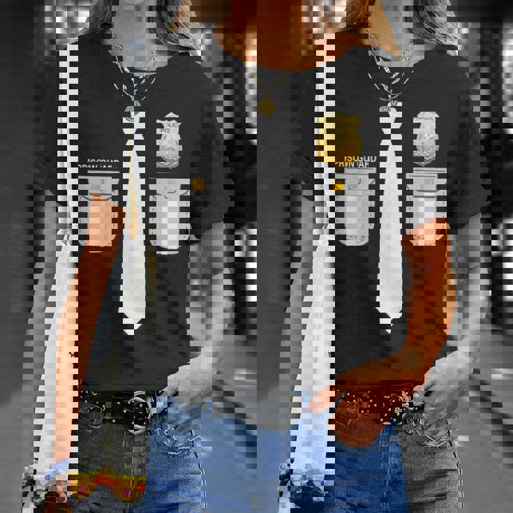 Usa 刑務所警備員コスチューム 矯正ガードユニフォーム Tシャツ 彼女への贈り物