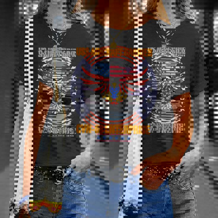 Uss Cvn-65 エンタープライズ、飛行機、航空 Tシャツ 彼女への贈り物