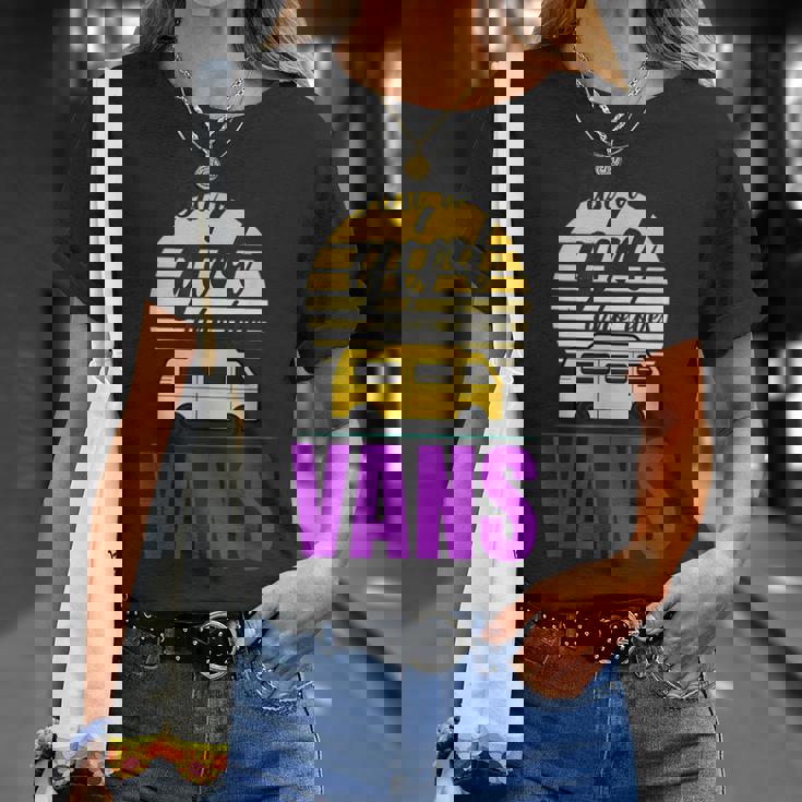 Van Life サンサーファーガールanlife バンを愛する少女 Tシャツ 彼女への贈り物