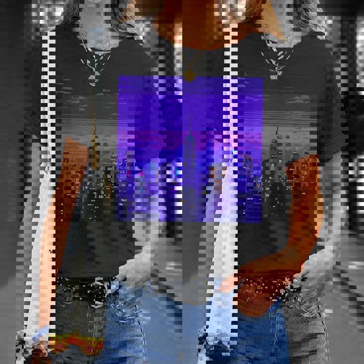 Vaporwave レトロゲーミングピクセルアート Tシャツ 彼女への贈り物