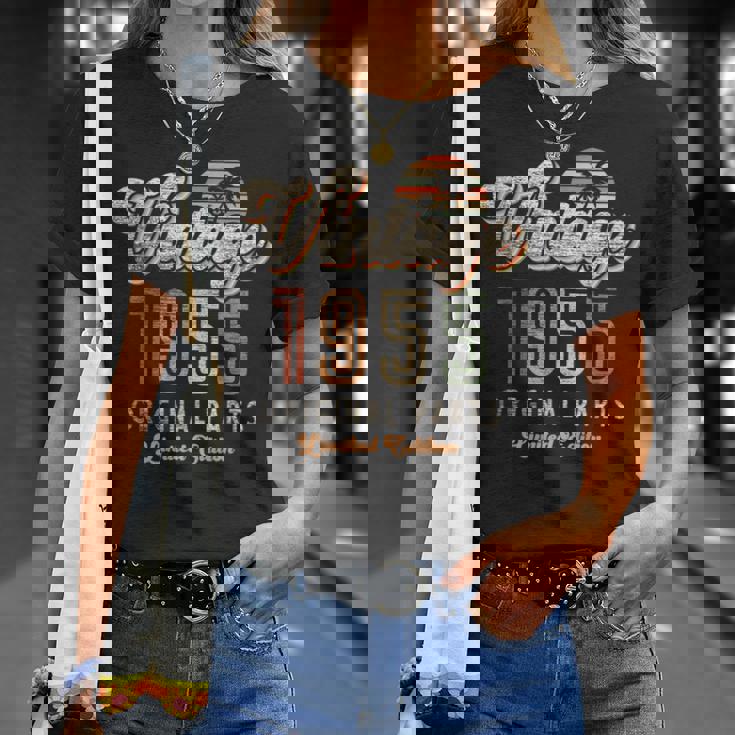 Vintage 1955年 限定版 誕生70周年記念パームス レトロ Tシャツ 彼女への贈り物