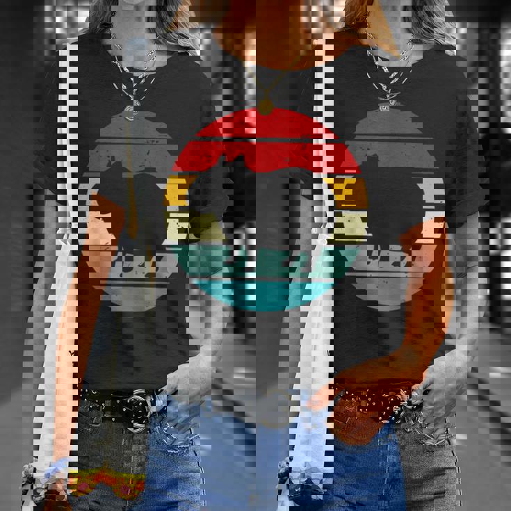 Vintage Retrounset Capybara Tシャツ 彼女への贈り物