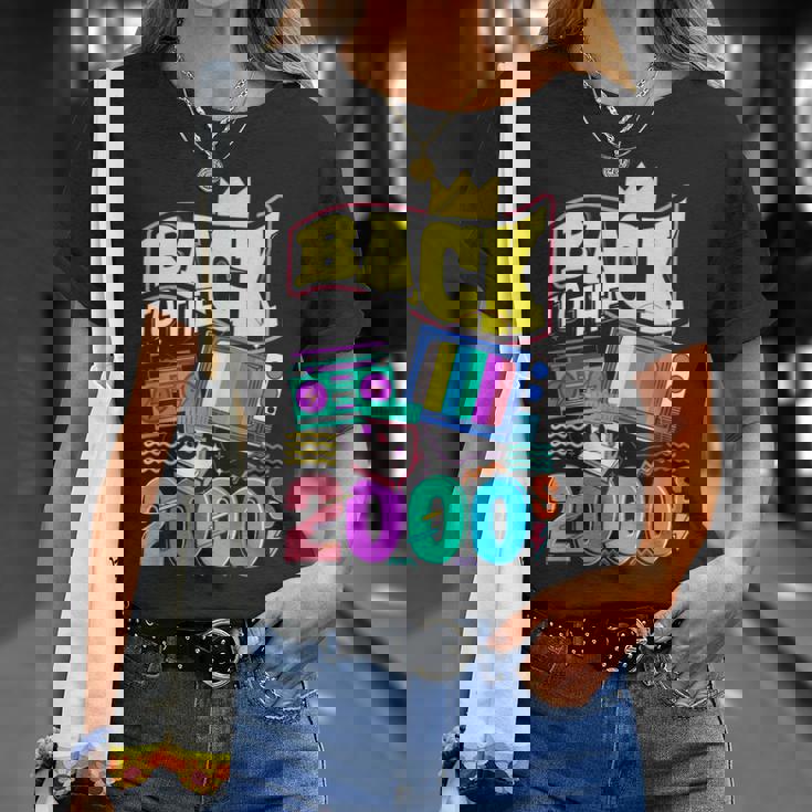 Volver A Los Años 2000Intage Dos Miles Retro 00 Camiseta unisex Regalos para ella