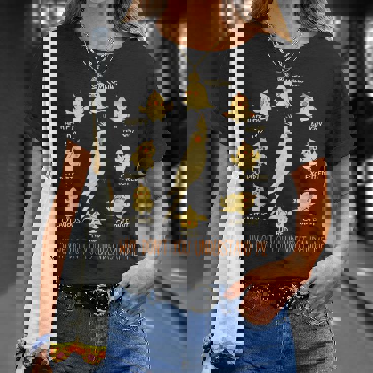 Why Don't You Understand Me オカメインコ Tシャツ 彼女への贈り物