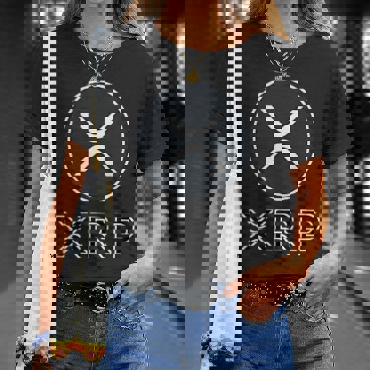 Xrp リップル 暗号通貨ポケットロゴ Tシャツ 彼女への贈り物