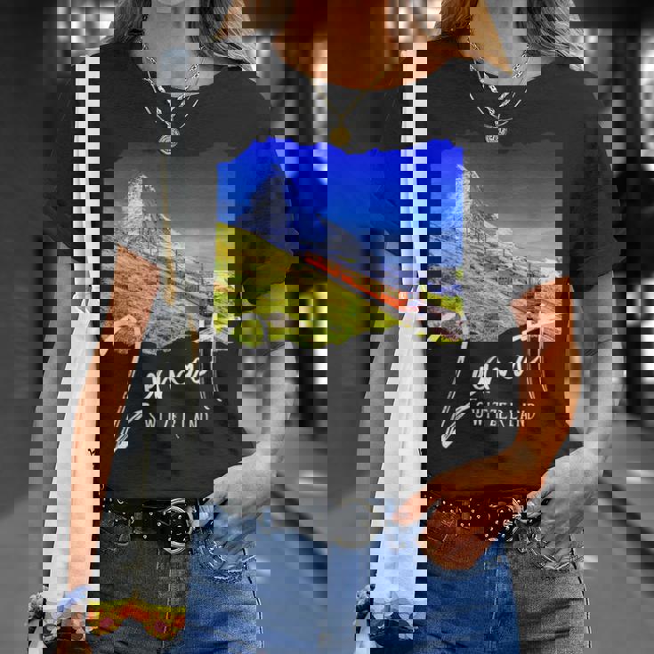 Zermatt お土産 マッターホルン ツェルマット Tシャツ 彼女への贈り物