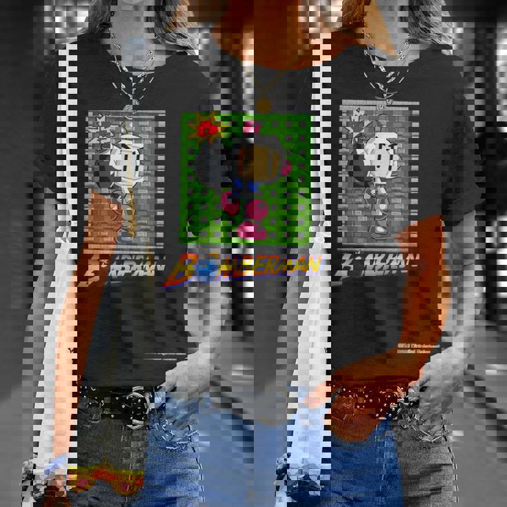 「ボンバーマン」白ボン（F） Tシャツ 彼女への贈り物