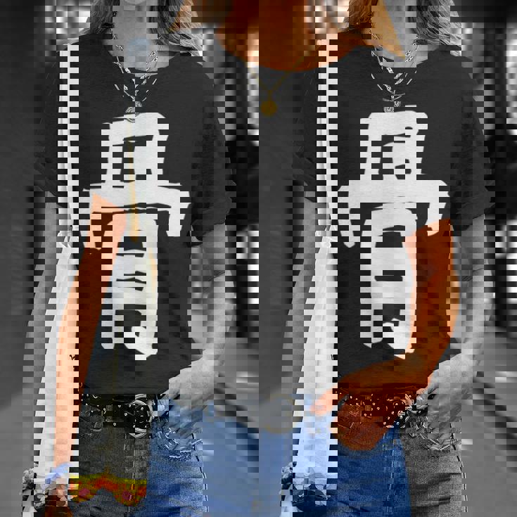 「骨」おもしろ 漢字 骨 文字入り Tシャツ 彼女への贈り物