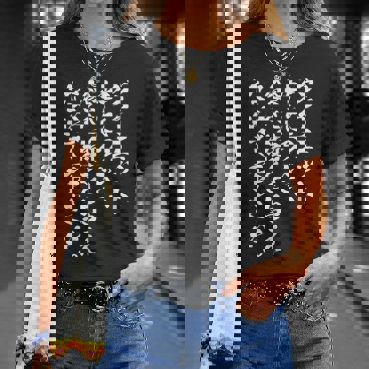 【ダイエット中につき 食べ物を与えないで下さい】毛筆 おもしろ 筆文字 面白い ネタ ウケ狙い 笑える ユーモア 言葉 Tシャツ 彼女への贈り物