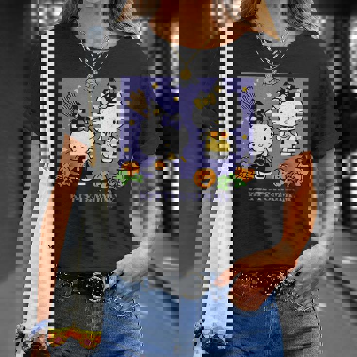 【ハロウィン特集】Usデザイン ハローキティ ミミィと一緒 Tシャツ 彼女への贈り物