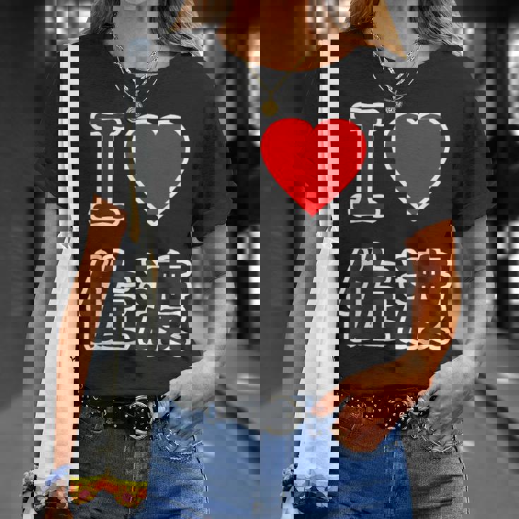 【両面プリント・表裏】アイラブ・佐渡（I Love ハート）佐渡ヶ島 Jimo-T ジモティ 地元愛 面白 Tシャツ 彼女への贈り物