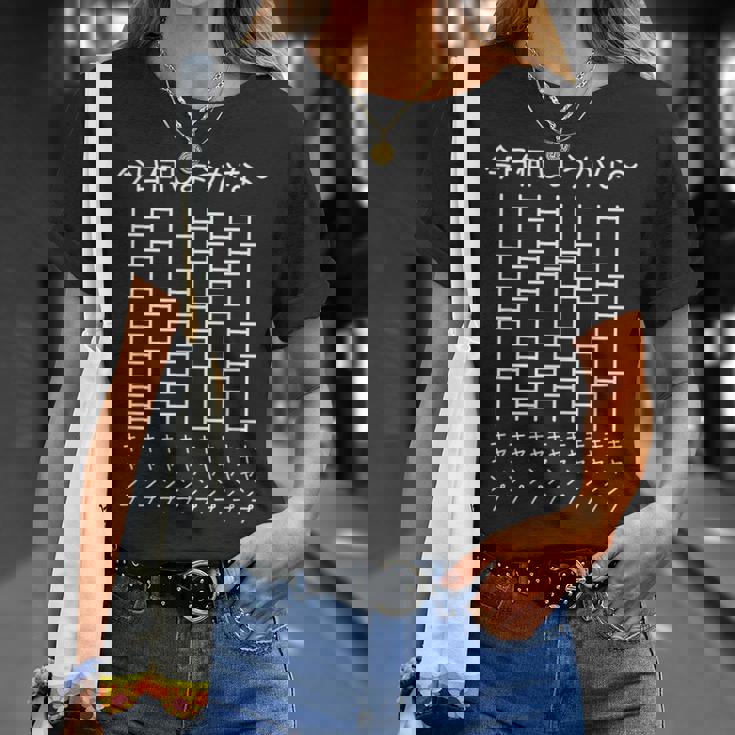 【今日何しようかな キャンプ】あみだくじ 遊び心 おもしろ 面白い ユーモア ギャグ ネタ ウケ狙い 笑える 変な Tシャツ 彼女への贈り物