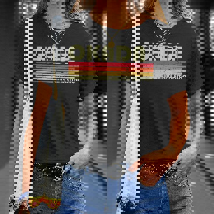 【岡田 おかだ】名前 名字 家族お揃い ギャグ ネタ ウケ狙い 贈り物 ギフト 面白い おもしろ Tシャツ 彼女への贈り物