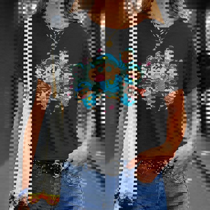 【映画】クレヨンしんちゃん 謎メキ！花の天カス学園 カスカベ防衛隊 Tシャツ 彼女への贈り物