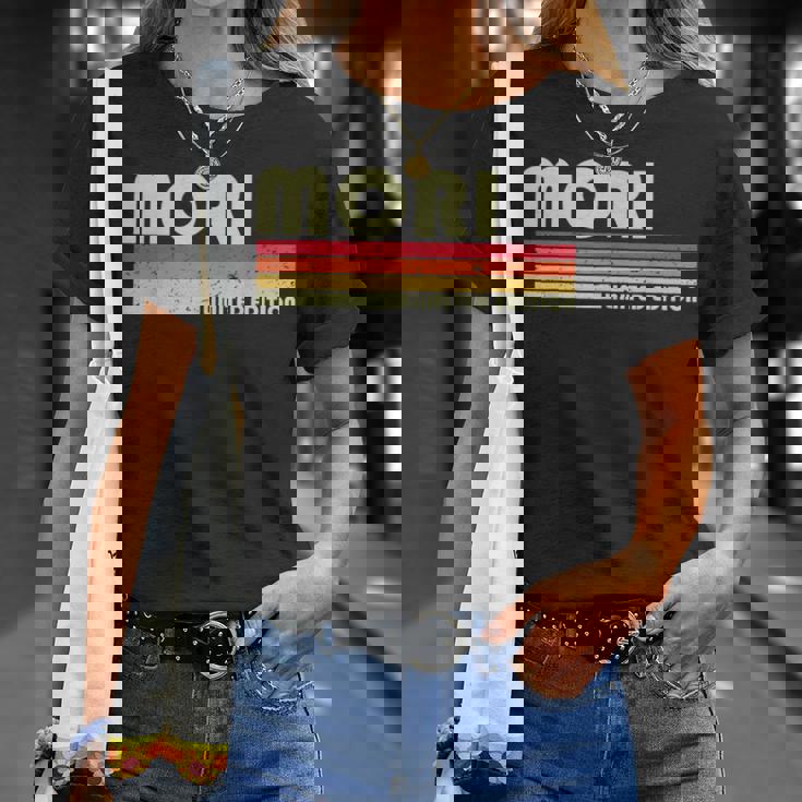 【森 毛利 もうり】名前 名字 家族お揃い ギャグ ネタ ウケ狙い 贈り物 ギフト 面白い おもしろ Tシャツ 彼女への贈り物