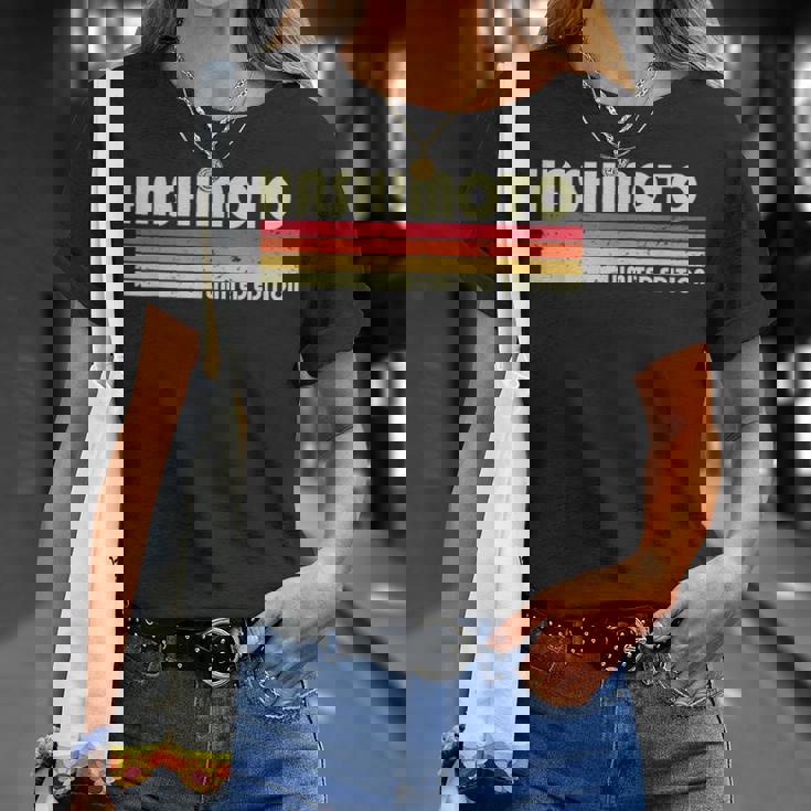 【橋本 橋元 はしもと】名前 名字 家族お揃い ギャグ ネタ ウケ狙い 贈り物 ギフト 面白い おもしろ Tシャツ 彼女への贈り物