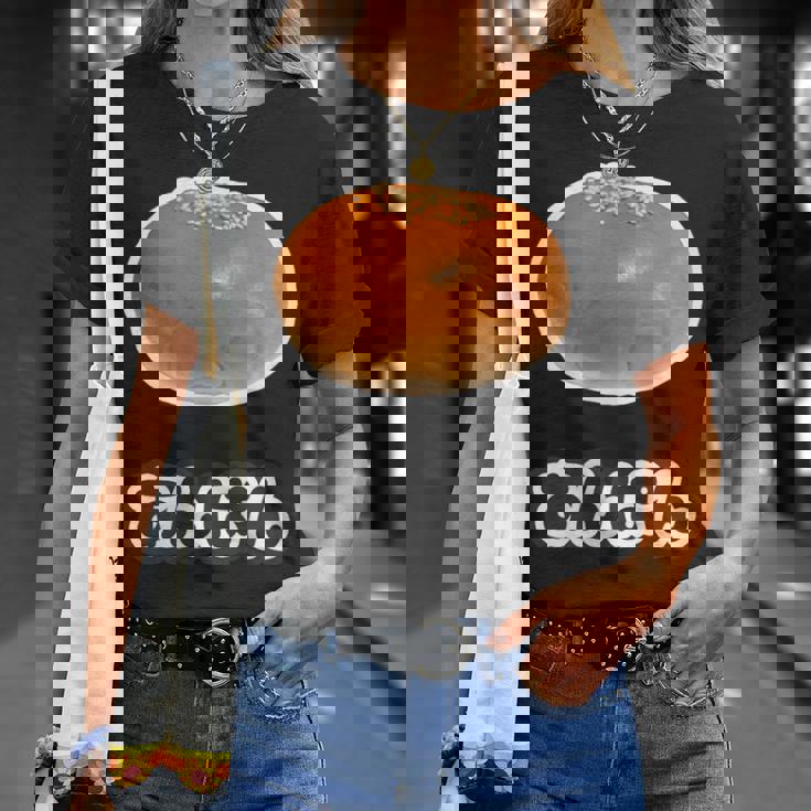 あんぱん《スイーツ ポップ》食べ物 かわいい 面白い デザイン Tシャツ 彼女への贈り物