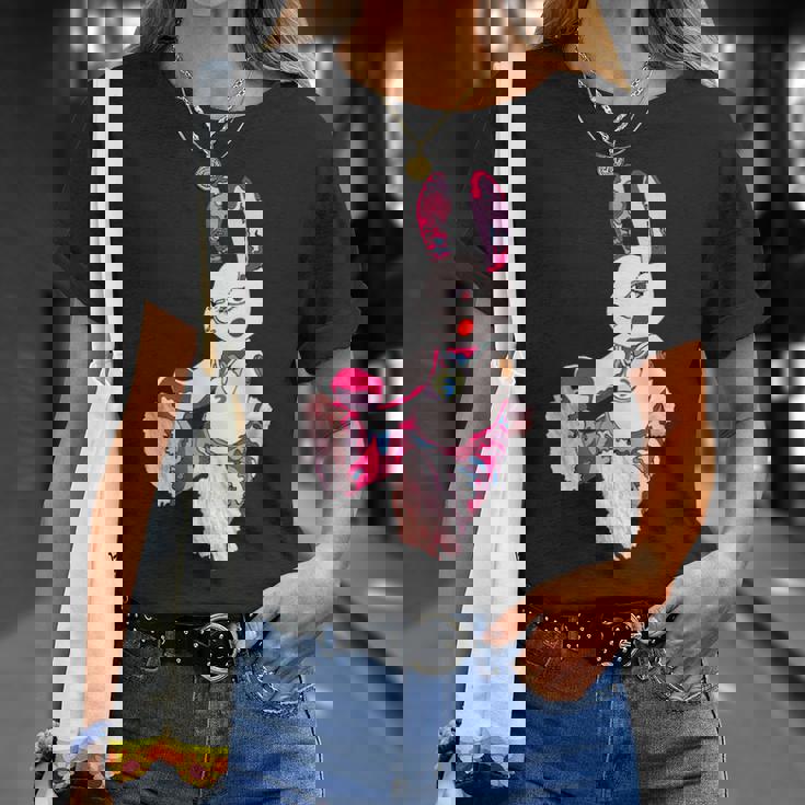 うさぎ星人ピンクちゃん Tシャツ 彼女への贈り物