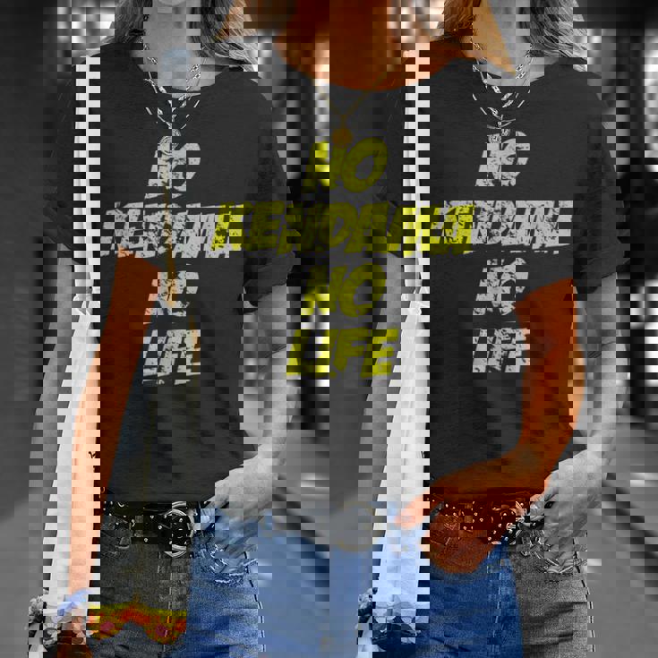 おもしろけん玉 「No Kendama No Life」 Tシャツ 彼女への贈り物