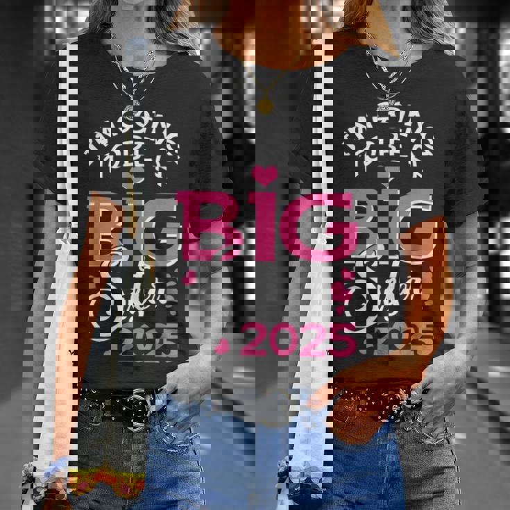 お姉さんになる 2025 妊娠のお知らせ Tシャツ 彼女への贈り物