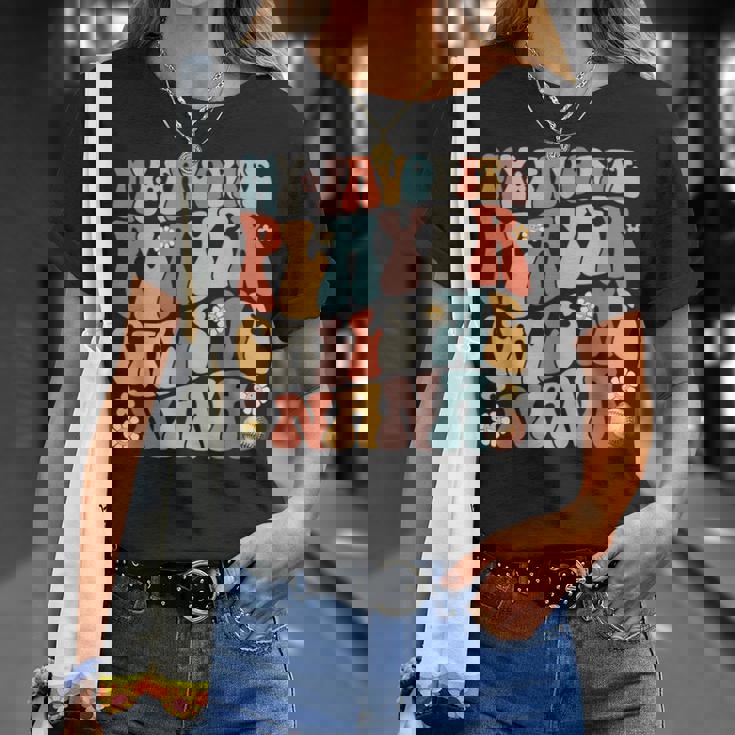 お気に入りの野球選手が私をナナと呼ぶ母の日。 Tシャツ 彼女への贈り物