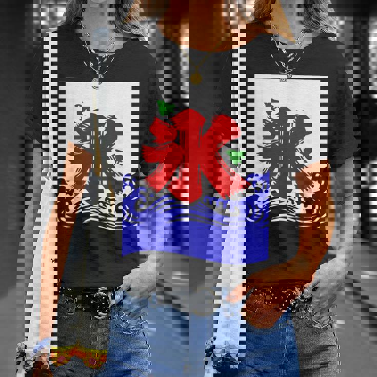 かきごり 日本のこりちどり かき氷サインtシャツ Tシャツ 彼女への贈り物