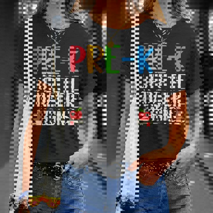 かわいい Pre-K Teacher chool Prek Teacher メンズ レディース Tシャツ 彼女への贈り物