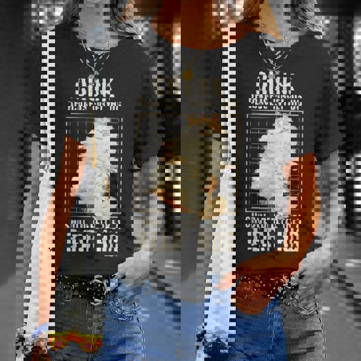 かわいい ラガマフィン 猫 面白い チョンク ぽっちゃり 猫 Tシャツ 彼女への贈り物