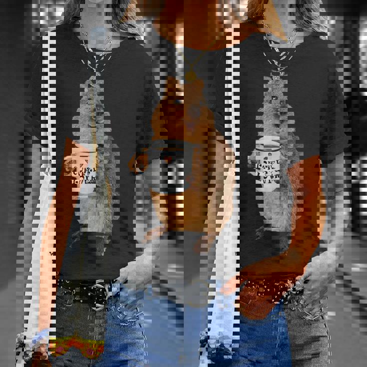 かわいいクオッカ コーヒーマグ ギフト Tシャツ 彼女への贈り物