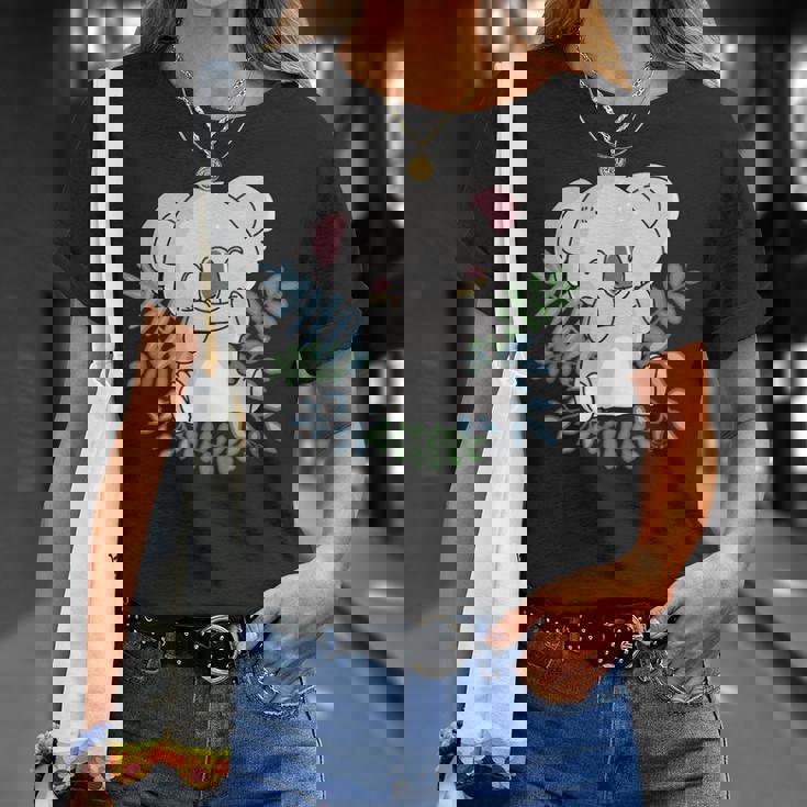 かわいいコアラの絵、オーストラリアのギフト Tシャツ 彼女への贈り物