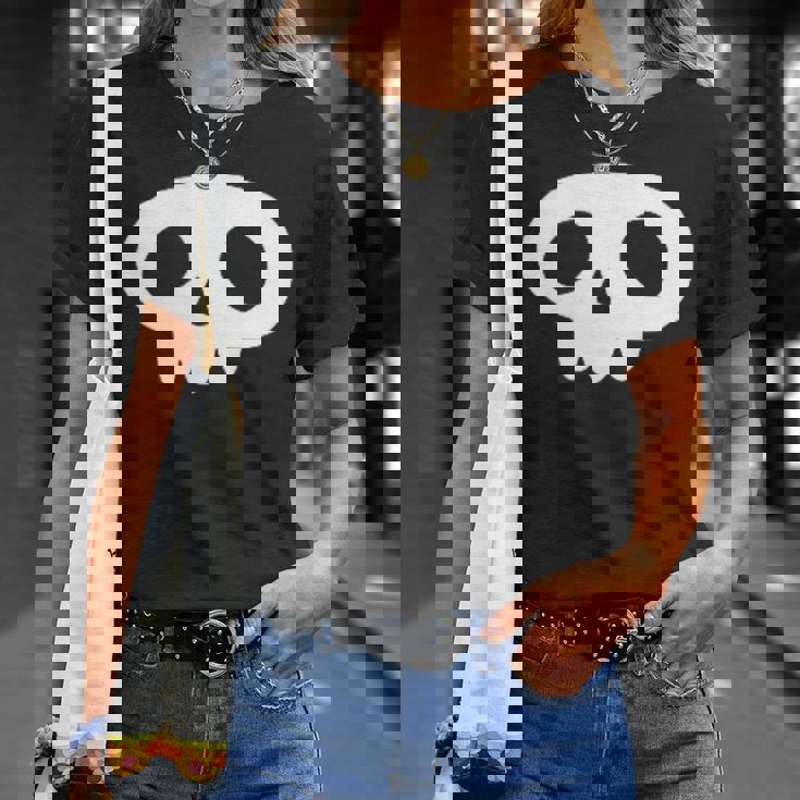 かわいいスカル Tシャツ 彼女への贈り物