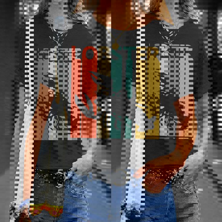 かわいいロブスターの動物 Tシャツ 彼女への贈り物