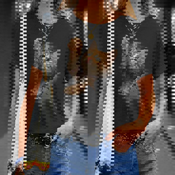 かわいい猫風 Tシャツ 彼女への贈り物