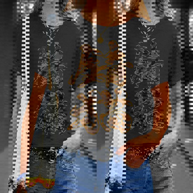 さび猫 ねこ好き おもしろ 漢字 Tシャツ 彼女への贈り物