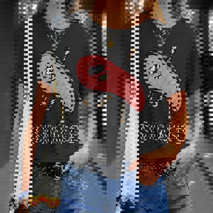 しゃけの切り身さん Tシャツ 彼女への贈り物